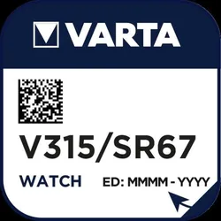 Varta Cons.Varta Uhren-Batterie V 315 Stk.1