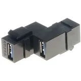 Lyndahl LKK0181SW Keystone USB 3.0) AF/AF Schwarz