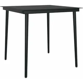 vidaXL Garten Essgruppe 3-tlg. Grau