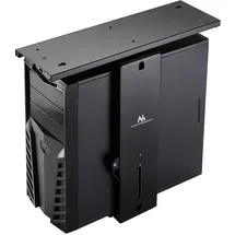 Maclean Brackets Maclean MC-885 B Universal Computerhalterung für Schreibtisch Halterung PC Computer Halter Untertisch PC-Halter bis 10kg Ausziehbar Schwenkbar 360°