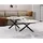 WFL GROUP Couchtisch Lev Weiß Rund 75 x 42 cm