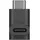 AccuCell USB-C auf USB-C Adapter 90 Grad Winkel Schwarz