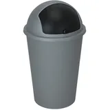 Spetebo Abfalleimer XXL 50 l Grau