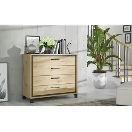 Forte Kommode Farida Holz Braun Eiche