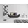 Innovation Living Schlafcouch Kunstleder 2-Sitzer Schwarz