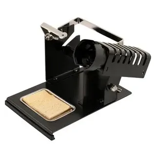 McPower Lötkolbenständer 1540002, LH-500, mit Lötschwamm, Lötzinnhalter, Tragegriff,