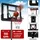 Costway Basketballständer Schwarz 130-305 cm