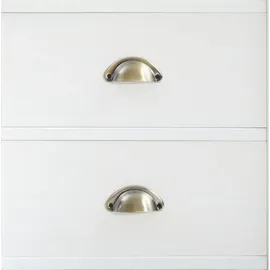 Idimex Schreibtisch LANA Kiefer massiv / Weiß