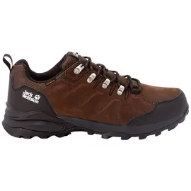 Jack Wolfskin Refugio Texapore Low Herren Brown/Phantom 44,5