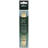 Clover Stricknadelset Bambus Braun 16 cm 3 mm 1 St.