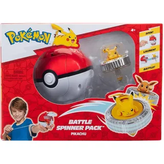 Pokémon PKW4398 - Battle Spinner Pikachu, offizielles Spielset