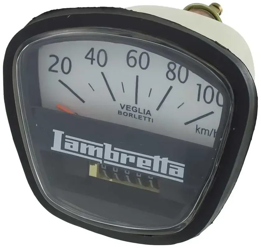 Rms Classic Lambretta Dl 125cc Tachometer - Multicolor - One Size