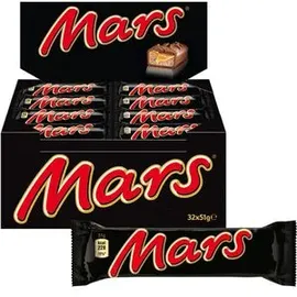 Mars Schokoriegel Classic, 1632 g, je 51 g, 32 Riegel