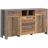 Forte Clif 156,4 x 86,4 x 41,6 cm Grau / Braun