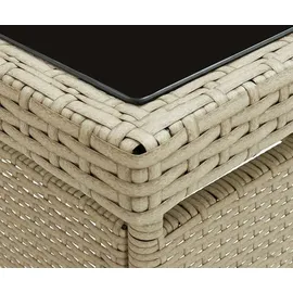 vidaXL Garten-Essgruppe 5-tlg. beige 3058320