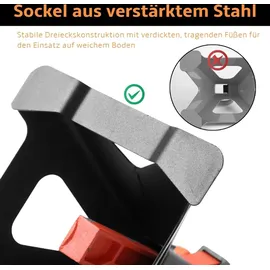 Melko Unterstellbock Gusseisen 28 – 42,5 cm orange