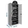 Proregal Stahlschrank AMEGO 180 x 60 x 40 cm Weiß-Grau