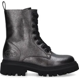 Dockers by Gerli Mädchen Schnürstiefel in Metallic, Größe 39 - Grau - 39