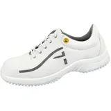 Abeba 36729 ESD Arbeitsschuhe uni6 Halbschuh weiß 35