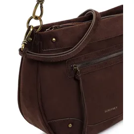 SURI FREY Schultertasche Umhängetasche Brittney in brown | Dunkelbraun