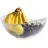 bremermann Obstschale Oval Weiß 13,5 cm
