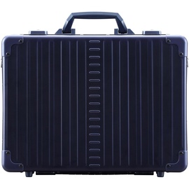ALEON Aluminium Businesskoffer 43 cm 17" Zoll) mit Laptopfach blau, ALEON, 42x33x11.5 cm