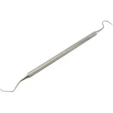 Entgitternadel Entgitterhaken für Folien Plotter zweiendig - Länge 16 cm - spitz runder Haken und eckig gebogen Entgitterwerkzeug rostfreier Edelstahl - Plotterfolie Flexfolie Flockfolie