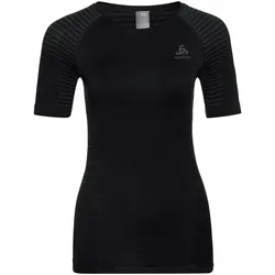 Odlo Damen BL Top Crew neck Performance Light schwarz