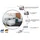 Collection AB Wohnlandschaft Polyester U-Form 3-Sitzer Beige