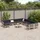 vidaXL Garten-Sofagarnitur 12-tlg. Loungeset braun