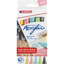 edding Acrylmarker 5 St. mehrfarbig