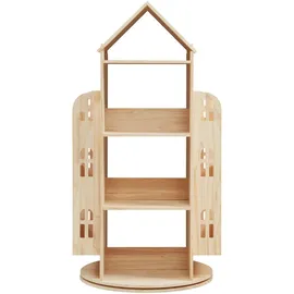 [en.casa] Kinderregal Sanköre 122 x 64 x 43 cm Kiefernholz natur beige