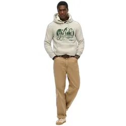 Superdry  Sweatshirt Sweatshirt à capuche  Outfitters  in Grau, EU XXL