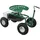 MonsterShop Bollerwagen Fahrbarer Gartensitz 150kg grün