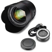 Samyang AF 75mm F1,8 FE + Lens-Station für Sony