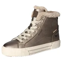 Mustang Damen High-Top Sneaker gefüttert Bronze EU 39