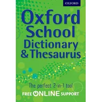 Oxford University Press Oxford School Dictionary & Thesaurus