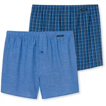 SCHIESSER Herren Web-Boxershorts 2er Pack