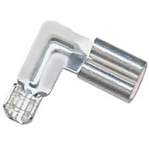 VOGT VERBINDUNGSTECHNIK 3765w.67 Flachsteckhülse gewinkelt Steckbreite: 2.80mm Steckdicke: 0.80mm 90° Unisoliert Zinn 500St.