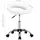 vidaXL Esszimmerstuhl Drehbar Weiß Kunstleder