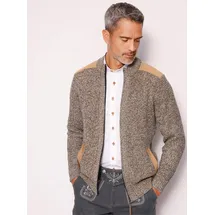 Classic Dog Strickjacke in Braun 46