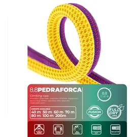 Fixe Climbing Gear Fixe Pedraforca 8,8mm Klertterseil (Größe 60M, gelb)