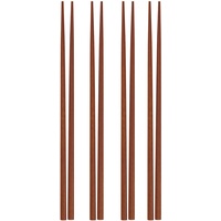 Asa Selection Stäbchen Wood 8tlg. Holz Braun