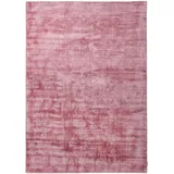TOM TAILOR Shine uni Kurzflorteppich 140 x 200 cm rosa
