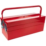 Toolland Werkzeugkasten 21,2 l rot 530x200x200 mm
