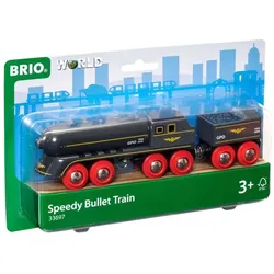 BRIO Spiel Schwarzer Kugelblitz mit Kohlentender