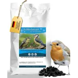 Futterbauer 25 kg Sonnenblumenkerne schwarz im Papiersack Ernte 2025 Vogelfutter