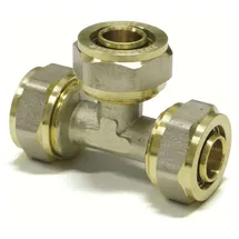 boni-shop Schraubfitting T-stück Metall 26 X 3 - 20 X 2 - 26 X 3
