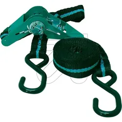 Ratschen-Bandspanner mit Hacken Spannkraft 180kg