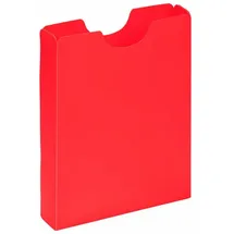 Pagna Heftbox DIN A4, Hochformat, aus PP, rot